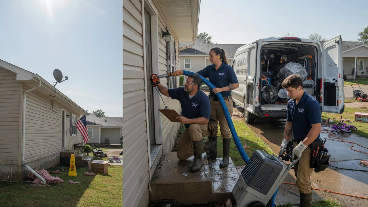 Ceiling Water Damage Restoration in Oark, AR near me